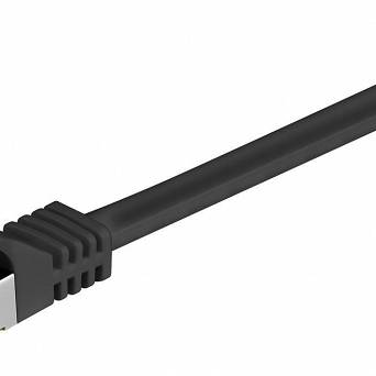 Kabel LAN Patchcord CAT 7 S/FTP czarny - 5m
