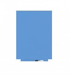 Lakierowana magnetyczna tablica niebieska 75x115