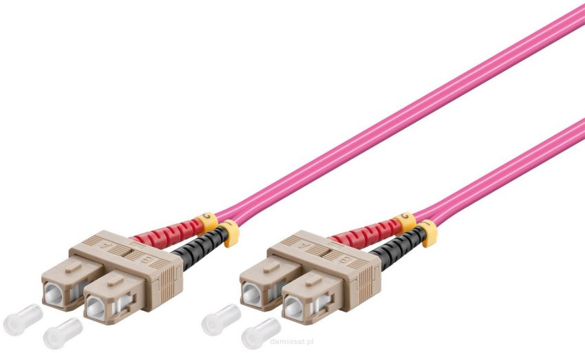 Patchcord światłowodowy LWL SC-SC OM4 DUPLEX 7.5m