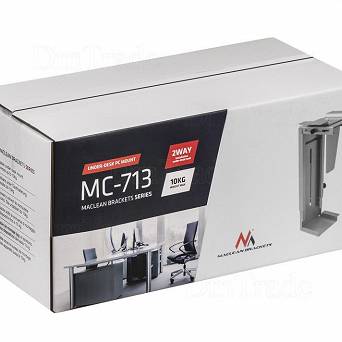 Uchwyt do komputera Maclean MC-713 S srebrny