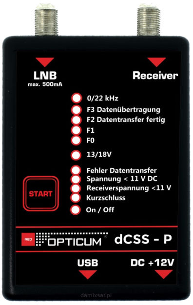 Programator Unicable Opticum RED dCSS-P