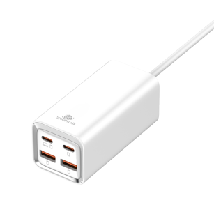 Ładowarka SR102 65W, 2x PD4+ USB-C, 2x QC3.0 USB-A