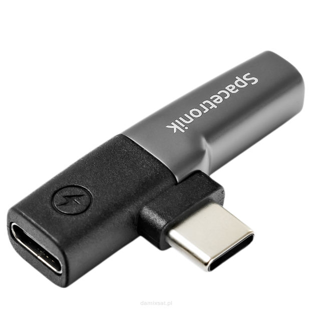 Kabel Adapter USB-C na Jack 3.5mm z USB-C SPU-A28