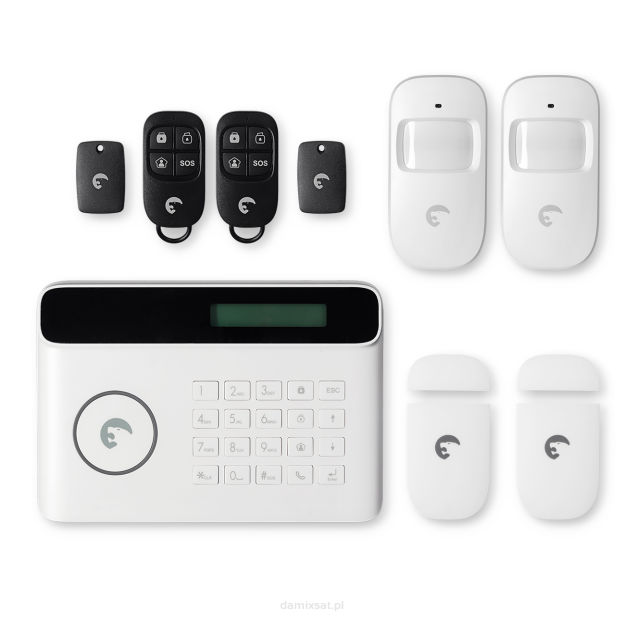 Alarm eTiger S4 Combo Secual GSM + PSTN Zestaw x2