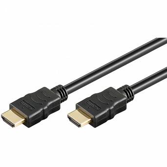 Kabel HDMI Goobay 1.4 Gold Black 15m