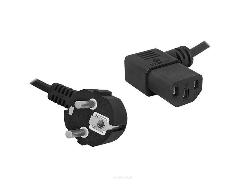 Kabel zasilający komputerowy 230V IEC - 1.5m