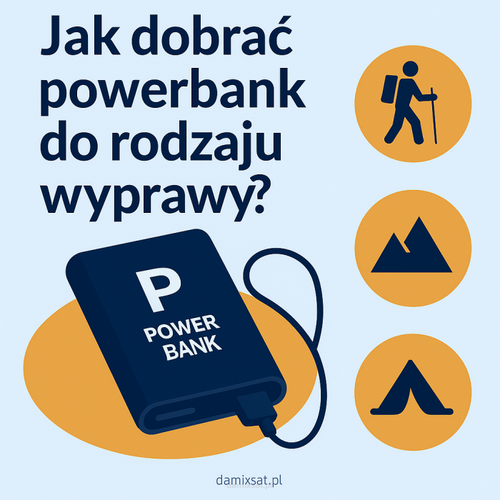 Powerbank na rower, biwak lub w góry – TOP 5 modeli na wyprawy outdoorowe